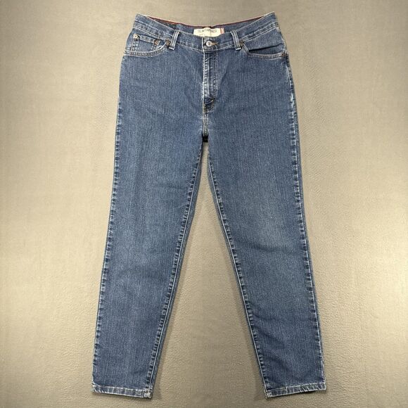 Levi's Denim - Levis Jeans Womens 12M Blue 512 Slim Tapered Mom High‎ Rise American Denim